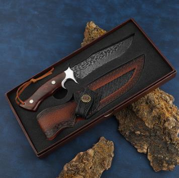 Damascus Steel Hand Forged Knife • Pirat by ATENAS Blades™