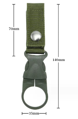 Belt and Backpack bottle holding clip