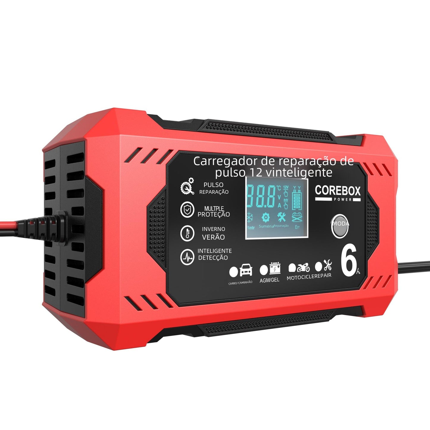 12V6A smart battery power bank and charger