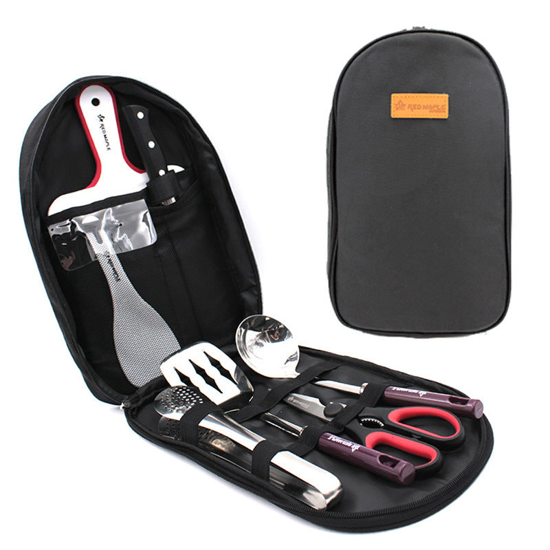 Camping kitchenware set