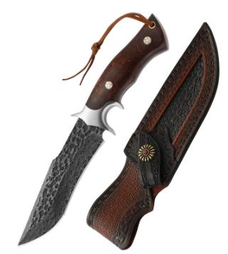 Damascus Steel Hand Forged Knife • Pirat by ATENAS Blades™