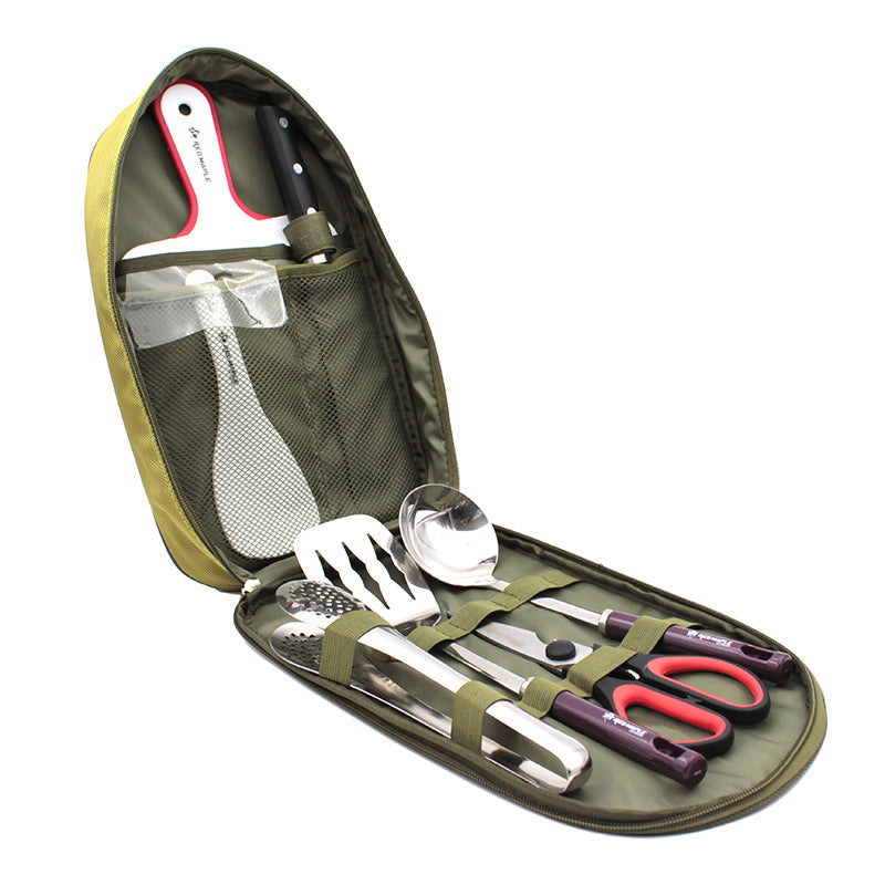 Camping kitchenware set