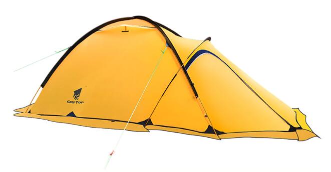 Cross-border waterproof double-layer portable camping tent