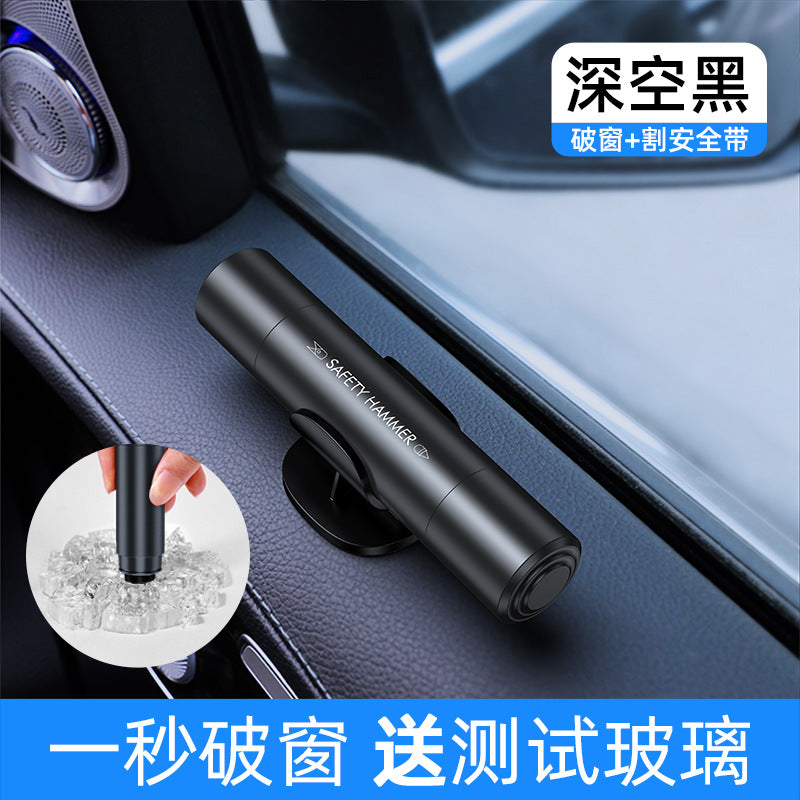 Emergency vehicle safety tool and seatbelt cutter