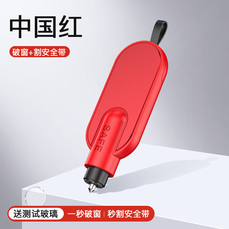 Emergency vehicle safety tool and seatbelt cutter