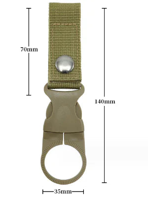 Belt and Backpack bottle holding clip