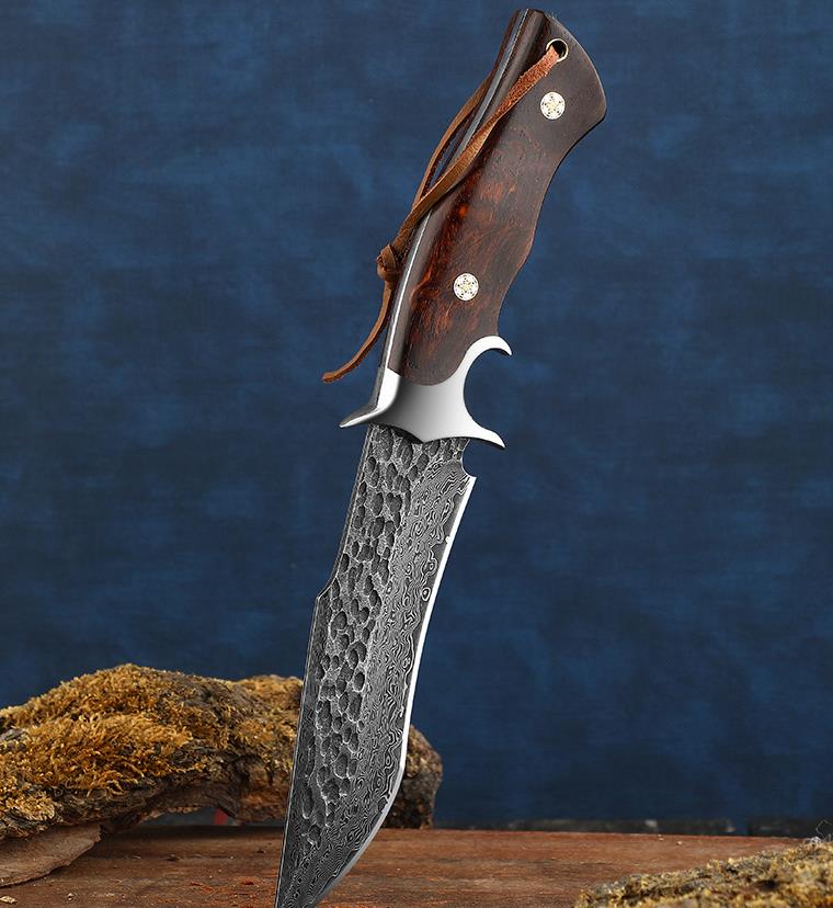 Damascus Steel Hand Forged Knife • Pirat by ATENAS Blades™