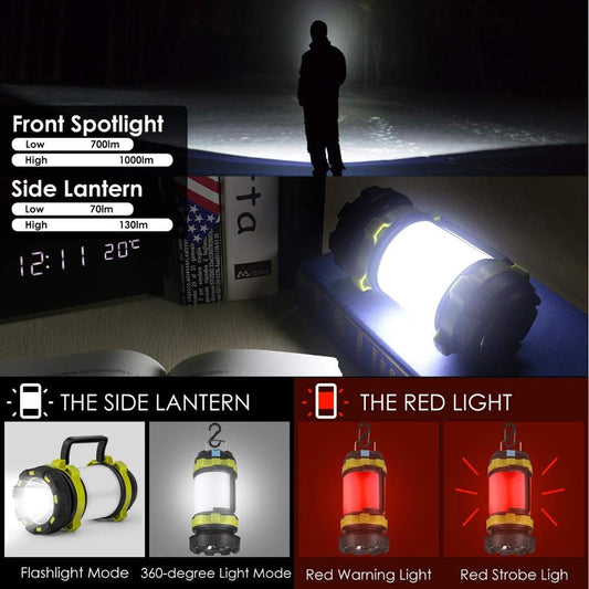 Outdoor Camping Light Flashlight Power Bank