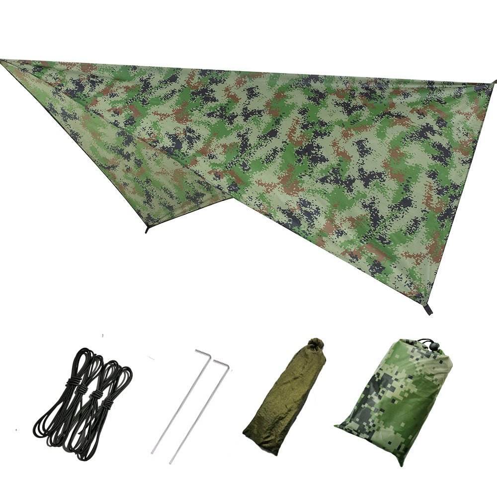 Waterproof outdoor sunshade canopy