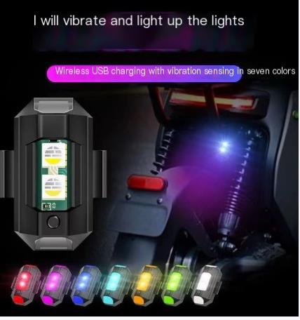 Multi-color Magnetic Motorcycle lights