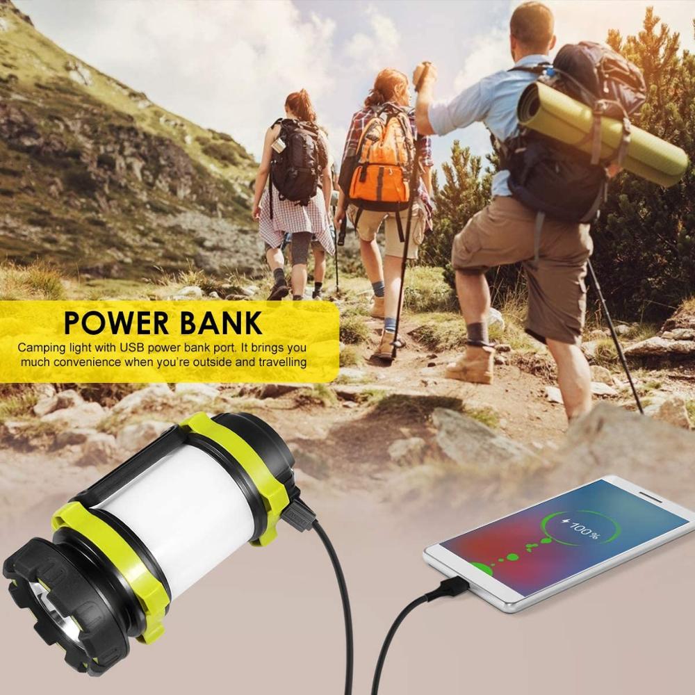 Outdoor Camping Light Flashlight Power Bank