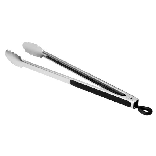 1pc Grill Tongs, Extra Long Kitchen Tongs, Premium Stainless Steel Tongs For Cooking, Grilling, Barbecue Buffet