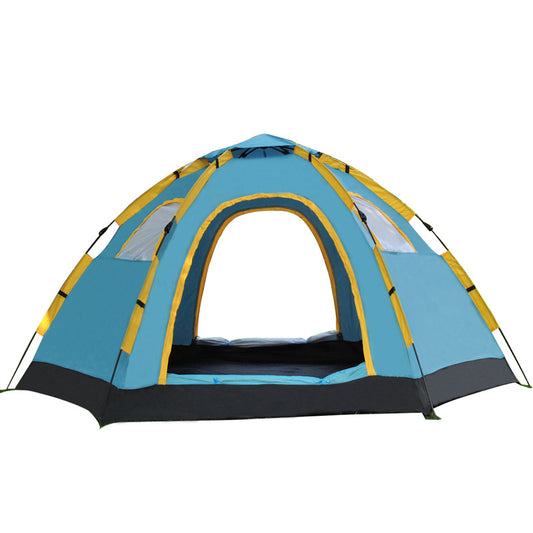 Outdoor quick tent, 5-8 people camping tent camping, lazy quicksix angle speed tent