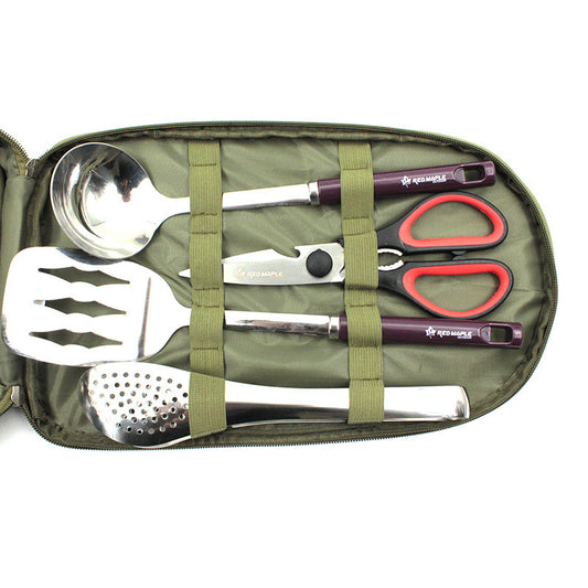 Camping kitchenware set